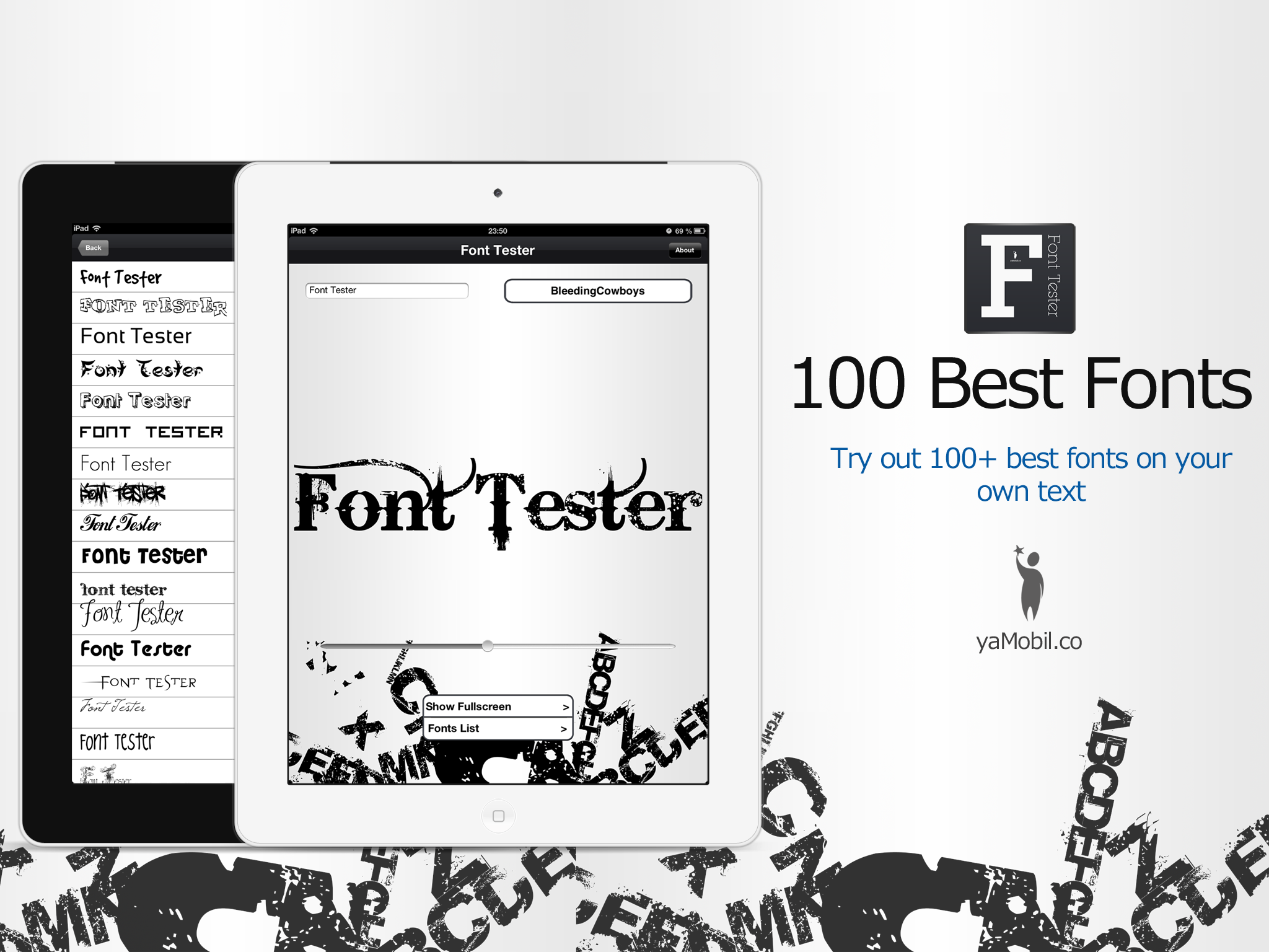 100 Best Fonts HD